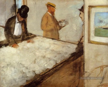 marchands de coton en Nouvelle Orléans 1873 Edgar Degas Peinture à l'huile